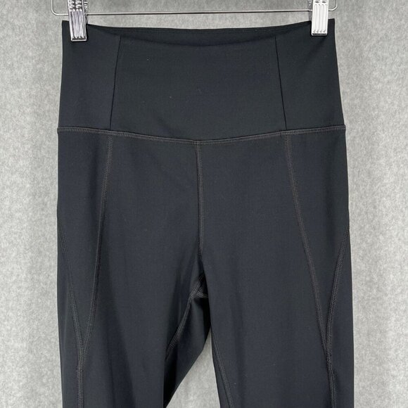 Girlfriend Collective Compressive High-Rise Legging Size S Black Classic Neutral - Picture 2 of 14